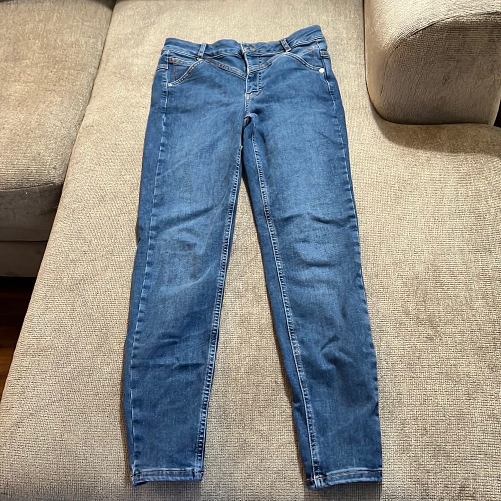 Free People High Rise Skinny Jeans